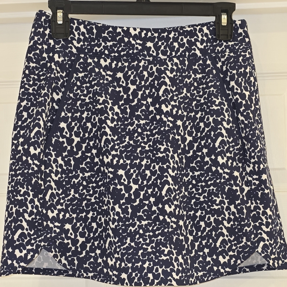 Vineyard Vines Navy and White Skort